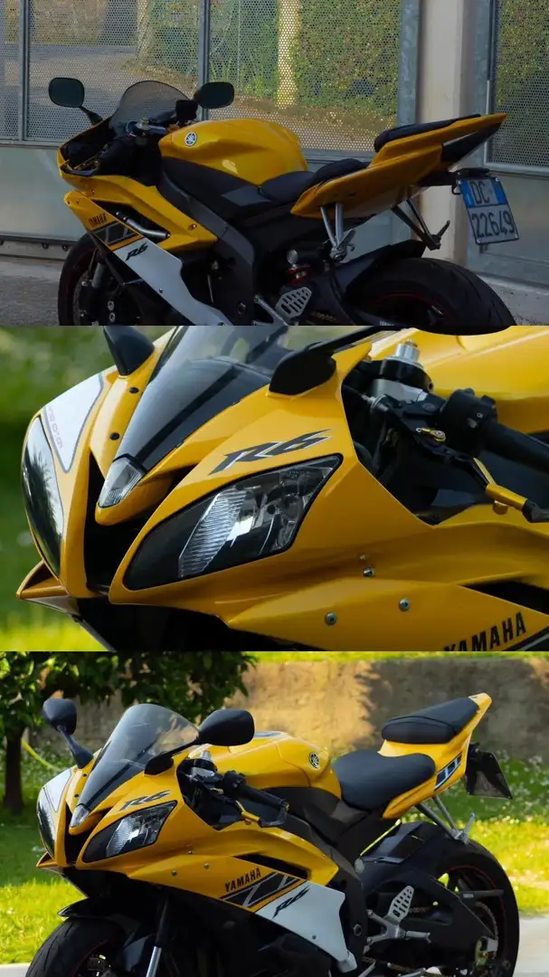 Yamaha YZF-R6 laguna seca limited edition Jaune - 1