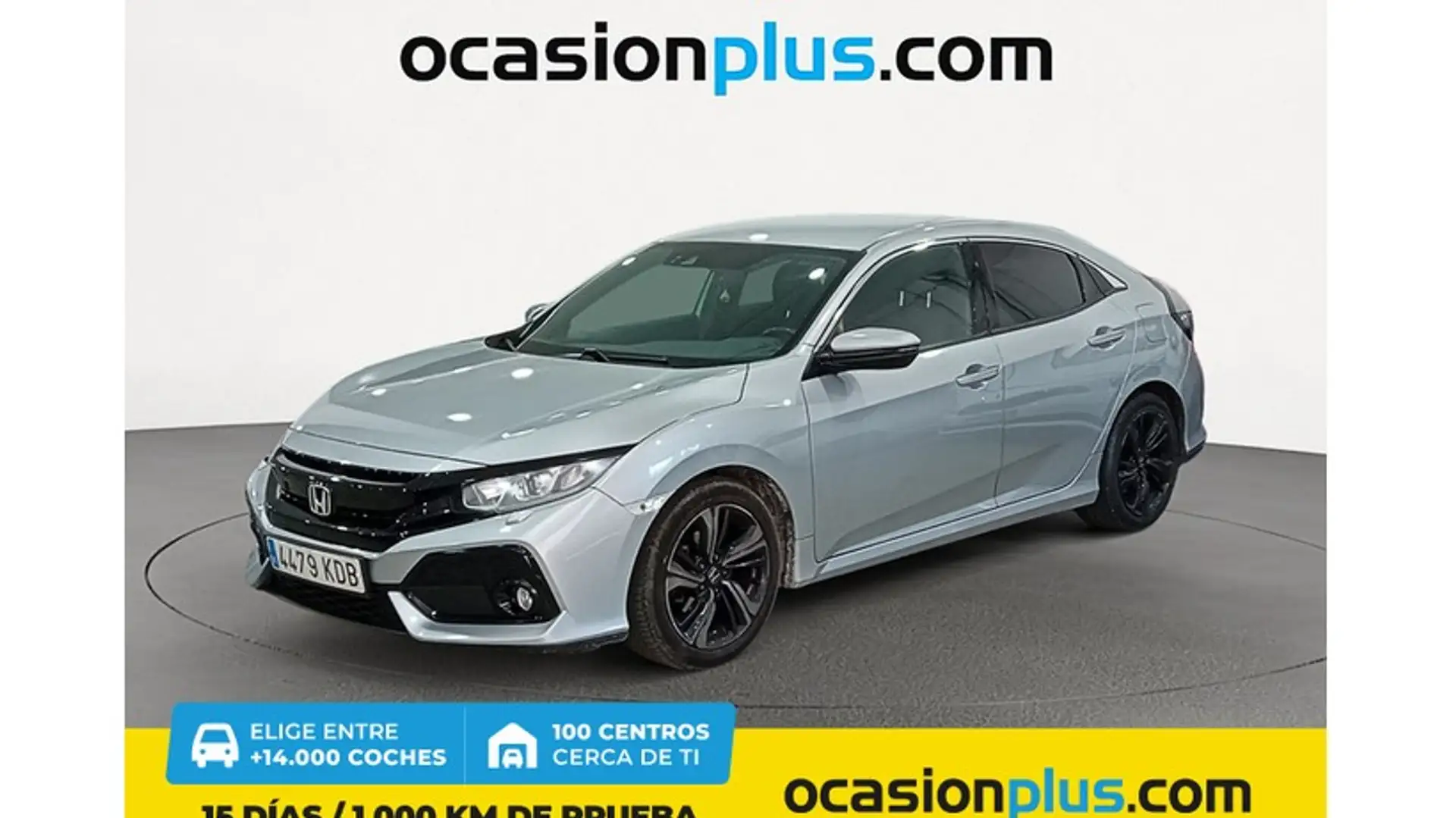 Honda Civic 1.0 VTEC Turbo Elegance Navi Plateado - 1