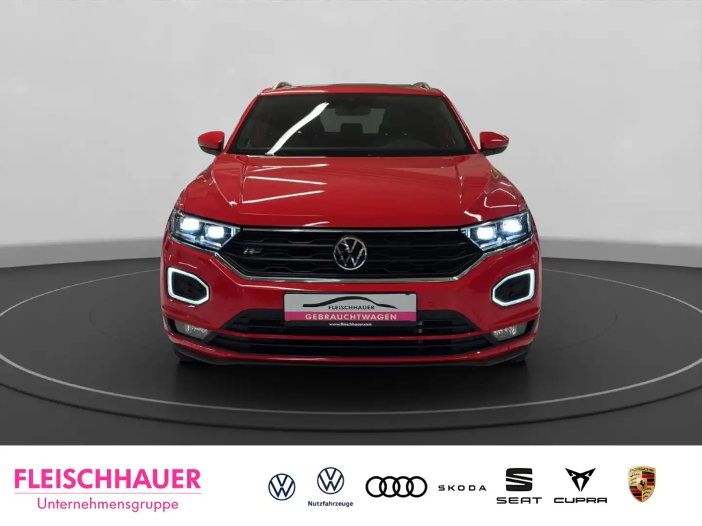 Volkswagen T-Roc Sport 2.0 TSI 4M R-Line+Pano+Navi+LED+19''+Kamera+ Rot - 2
