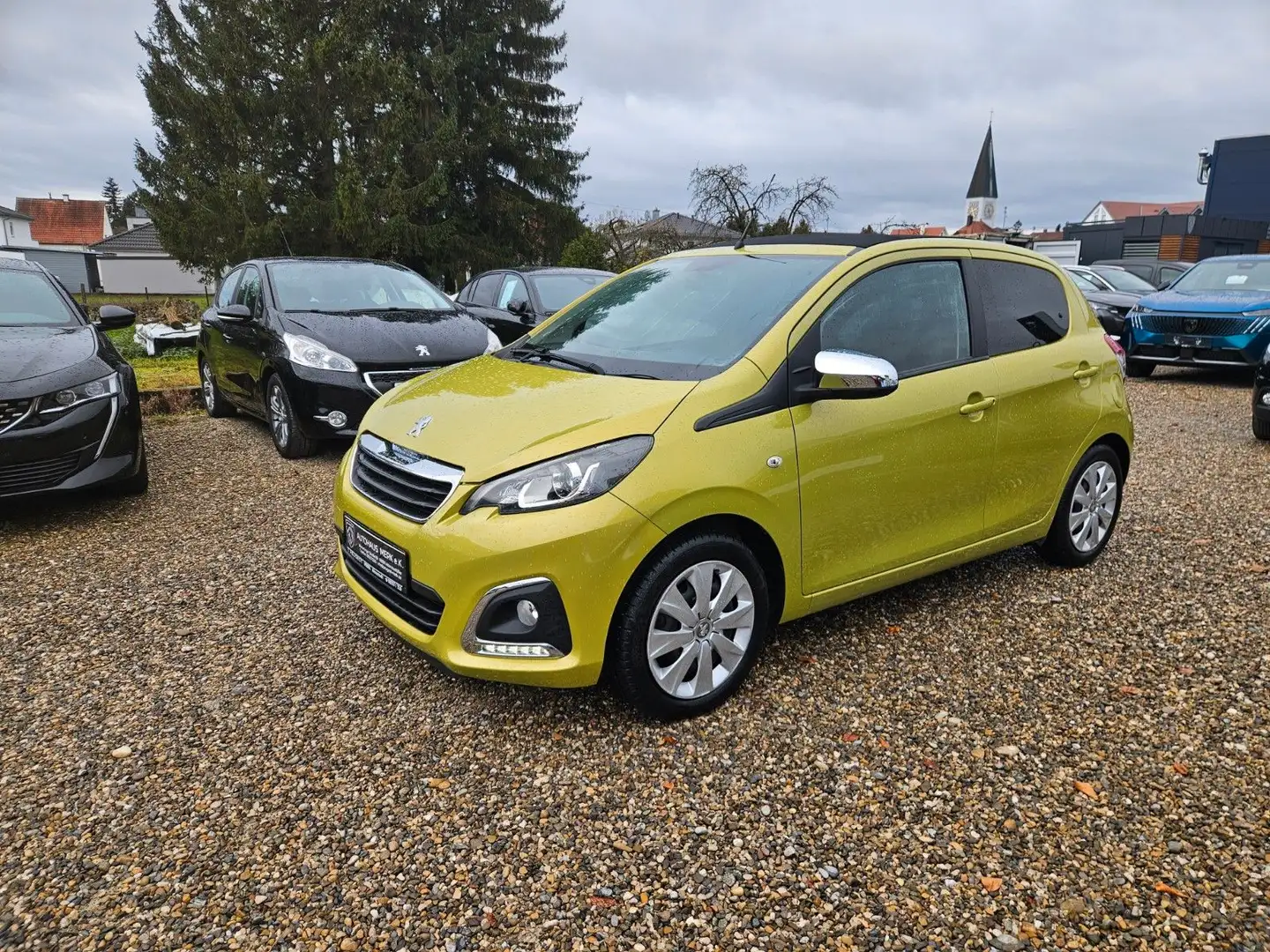 Peugeot 108 TOP Style,8-fach,Faltdach,SHZ,EPH Vert - 1