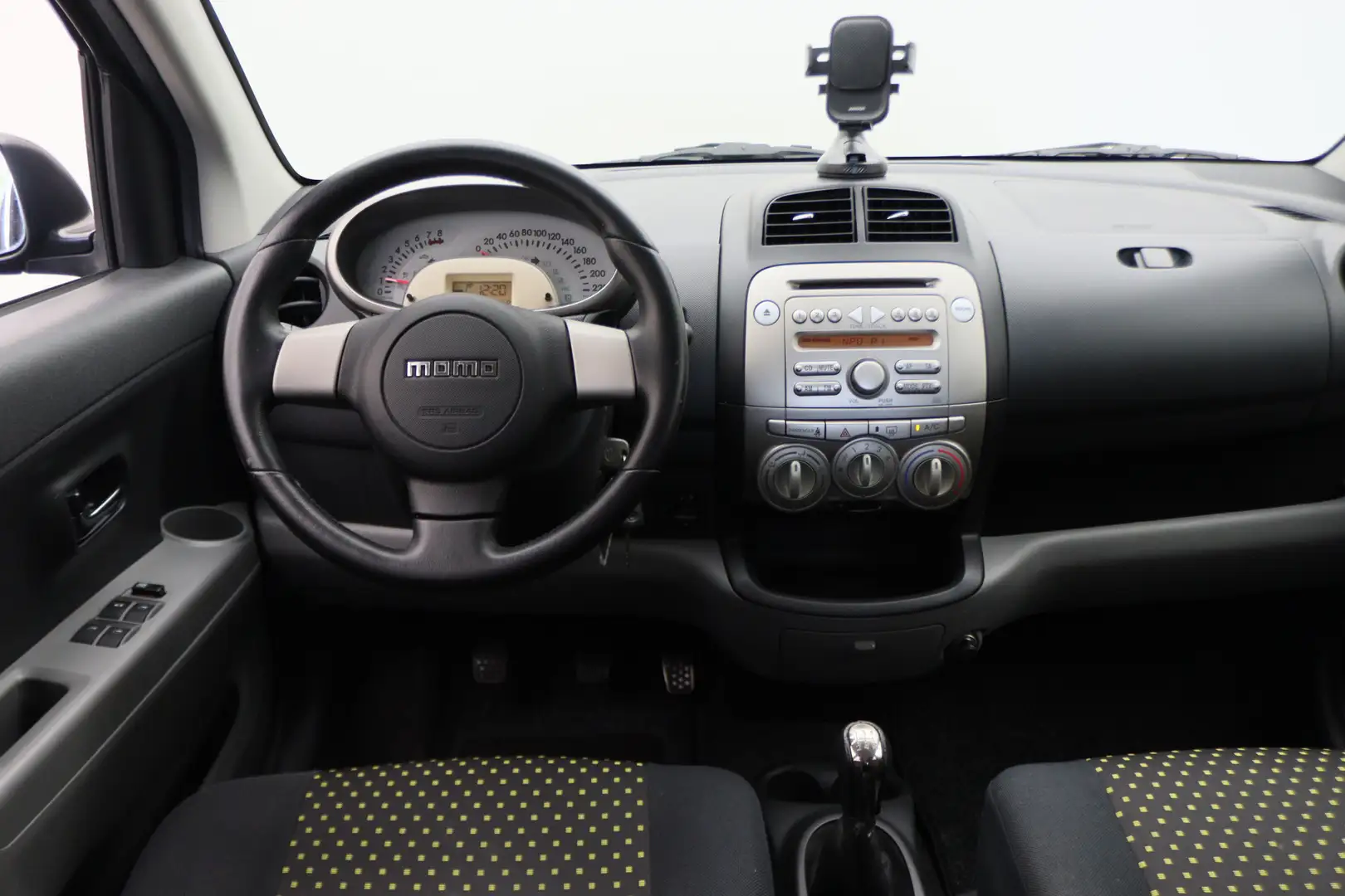 Daihatsu Sirion 2 1.3-16V Prestige Airco, PDC, Elektr. Pakket, Iso Zwart - 2