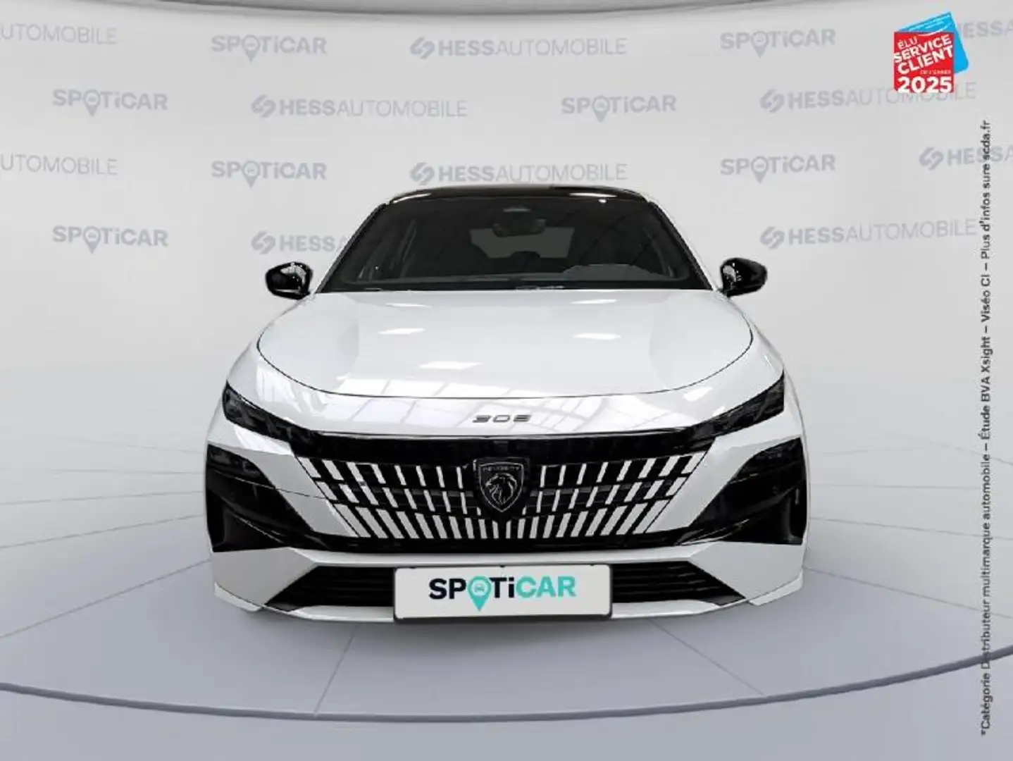 Peugeot 308 e-308 156ch batterie 55 kWh GT Exclusive Blanc - 2