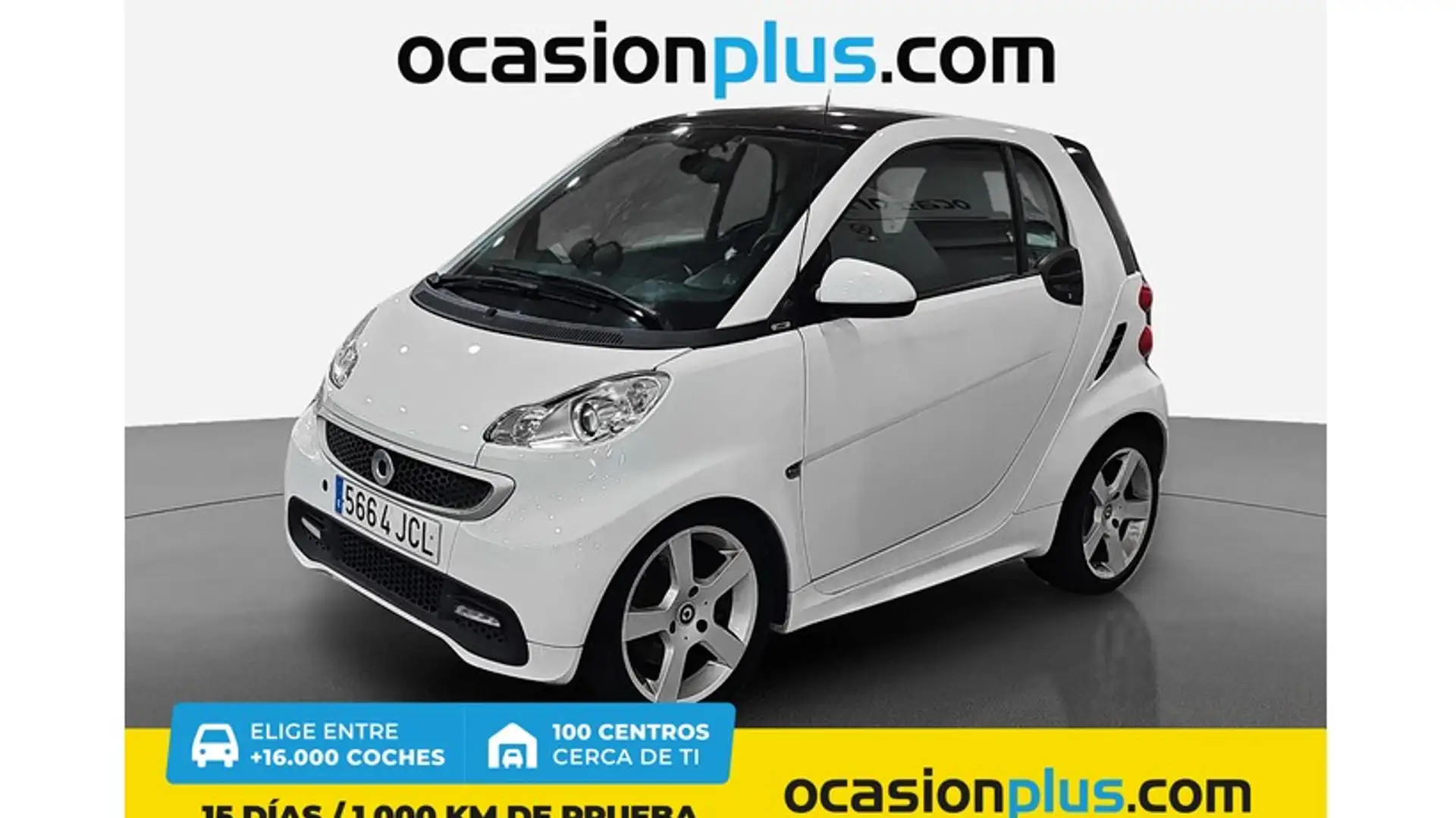 smart forTwo Coupé 62 Ushuaïa Aut. Blanco - 1