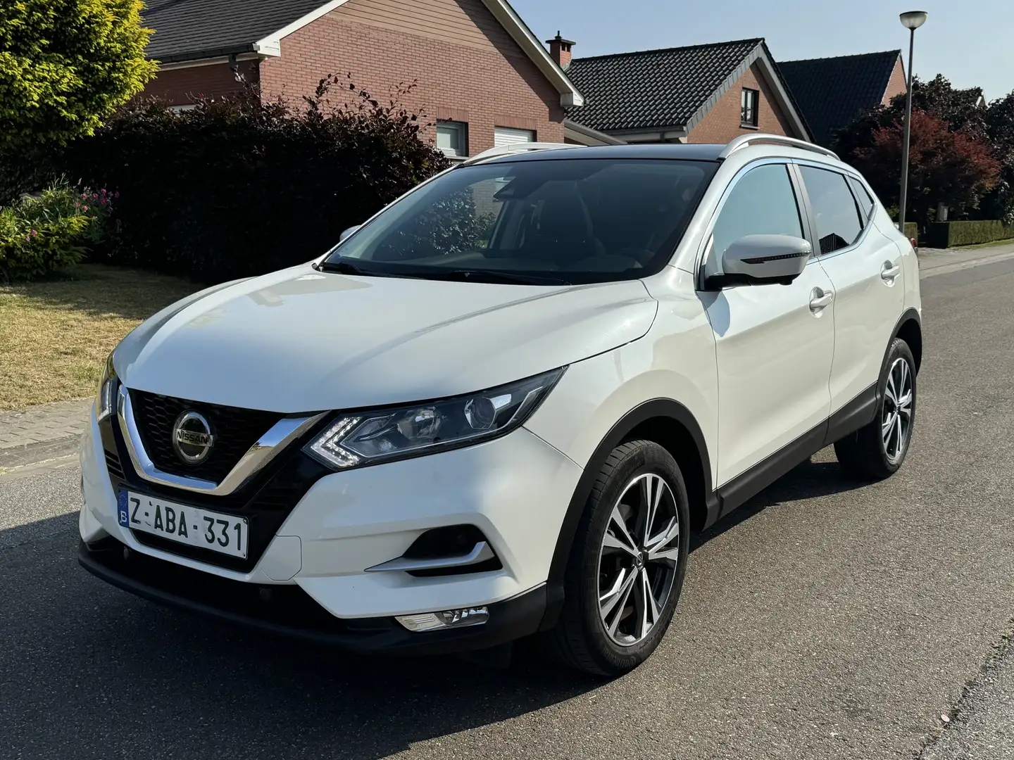 Nissan Qashqai 1.2 DIG-T 115 Xtronic Tekna+ 49.000 km carnet ! Wit - 1