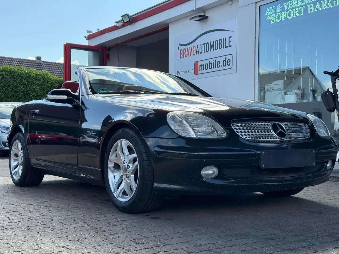 Mercedes-Benz SLK 200 KOMPRESSOR Final Edition KLIMA/LEDER/ALU Чорний - 1
