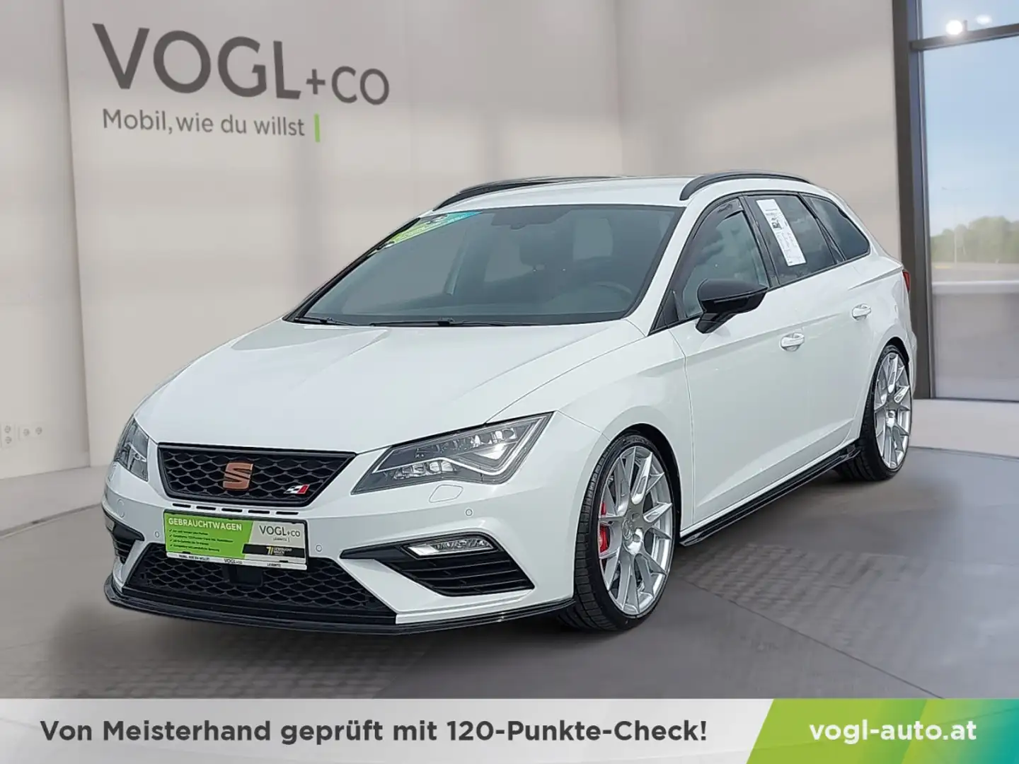 SEAT Leon ST Cupra 2.0 TSI DSG Weiß - 1