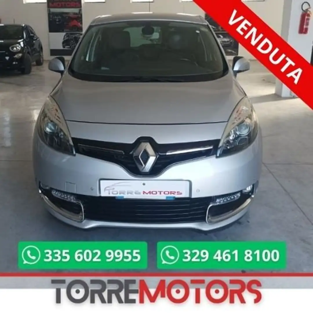 Renault Scenic Scenic X-Mod Cross 1.5 dci Energy s Zilver - 1
