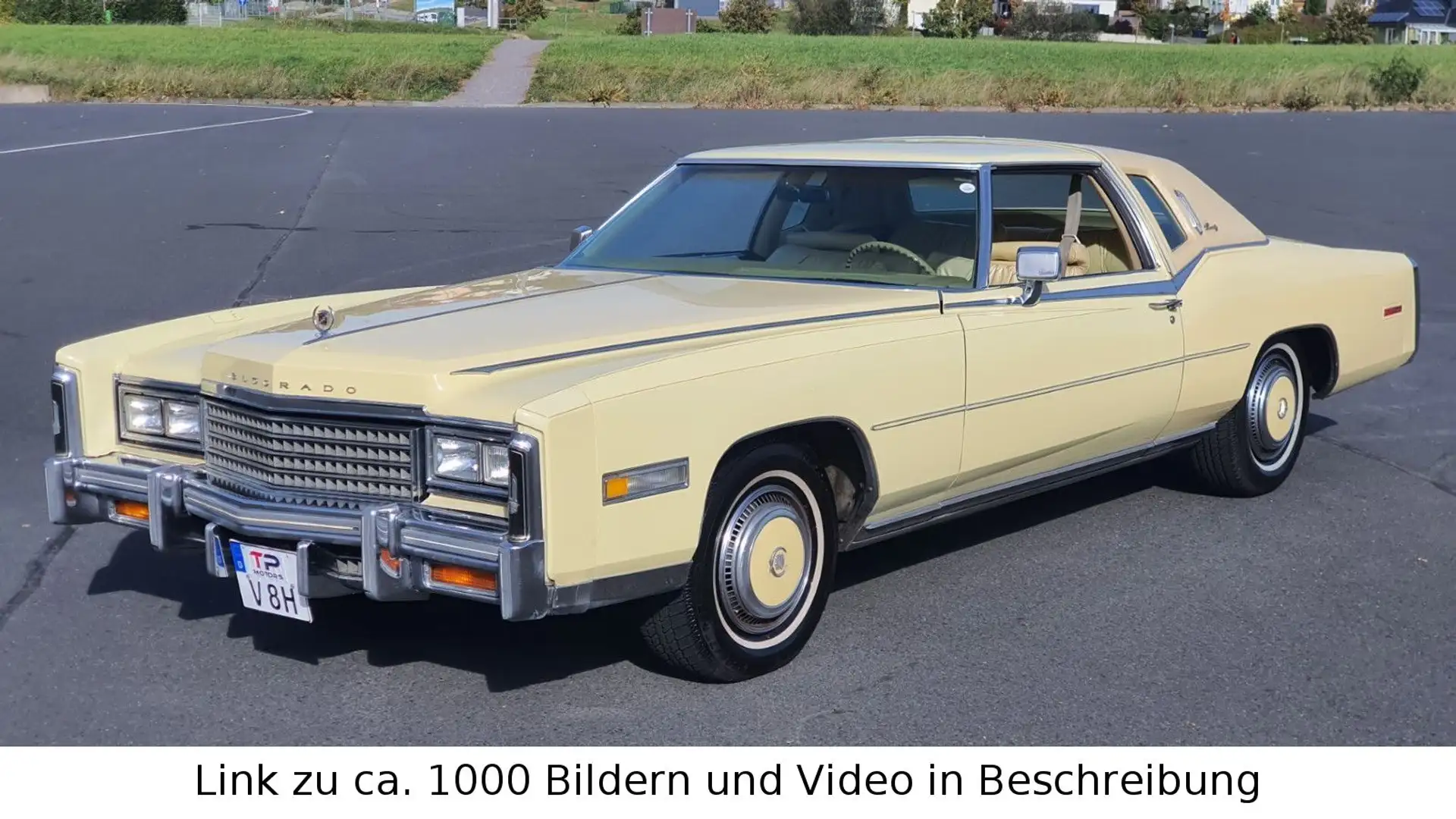 Cadillac Eldorado Biarritz Coupe  TÜV und H Zul. Historie Sarı - 1