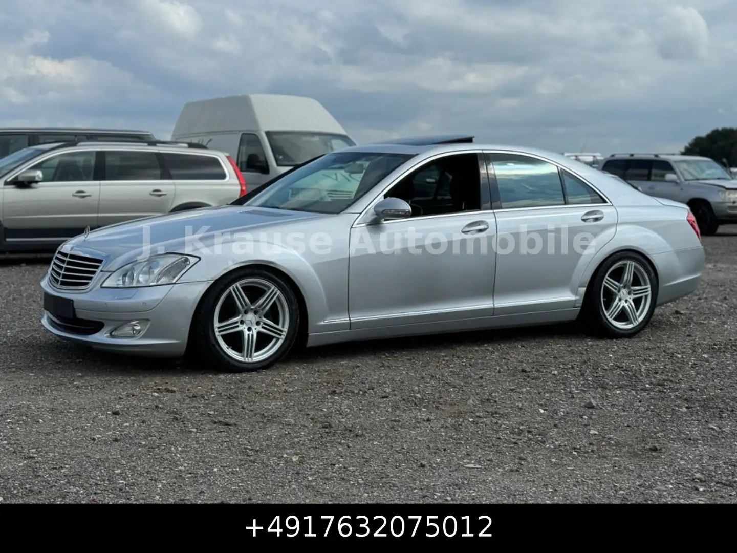 Mercedes-Benz S 350 Navi Bi-Xenon Led Kam Mem Sitzklima Silber - 2
