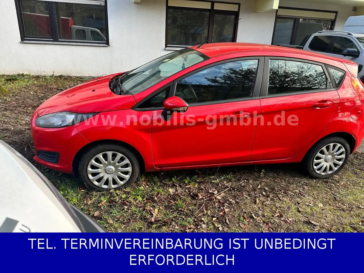 Ford Fiesta 1,25 60kW 4-Türen Klima nur 64.000km Rot - 1