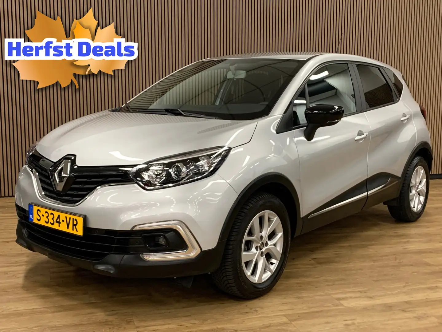 Renault Captur 0.9 TCe Limited|Navigatie|Airco| Grau - 1