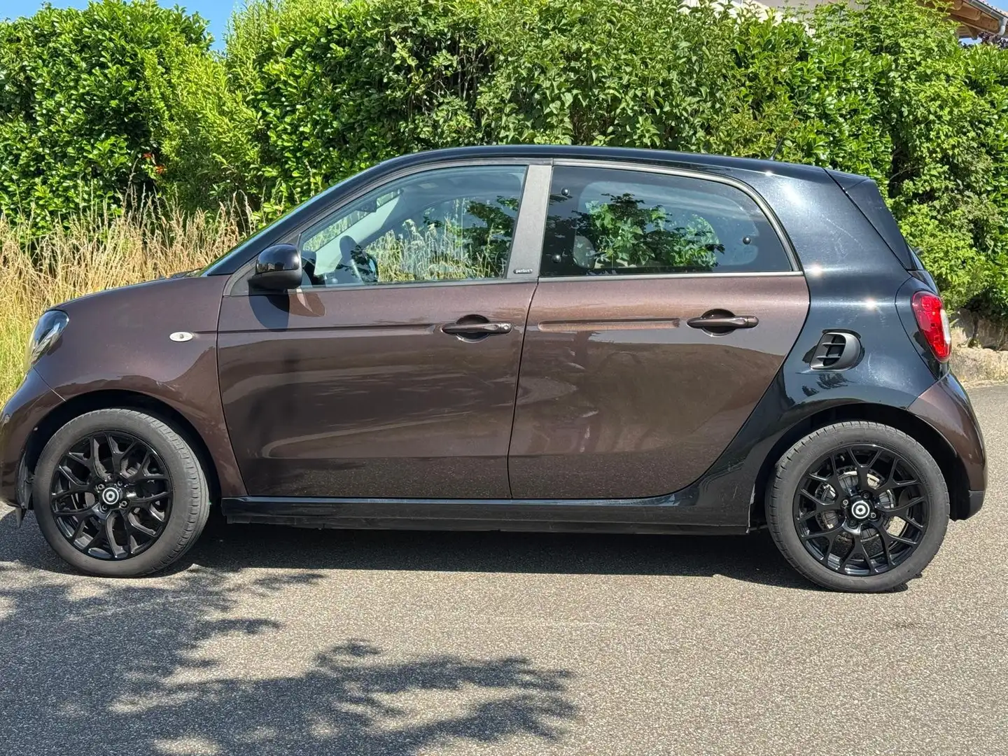 smart forFour Turbo 66 kW, Automatik, Klima, Navi, Sitzheizung Braun - 2