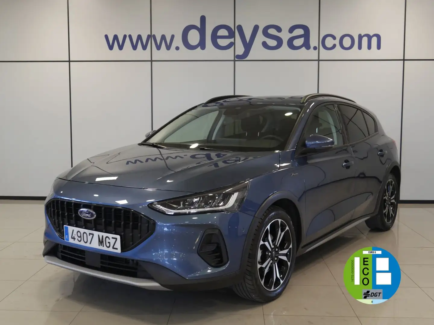 Ford Focus 1.0 Ecoboost MHEV Active X 155 Bleu - 1