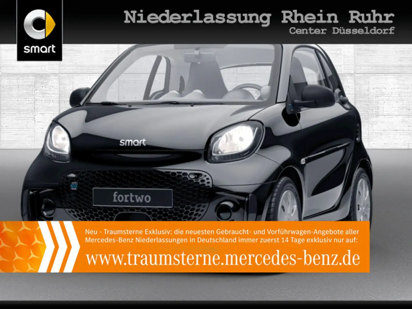smart forTwo EQ 60kWed cool&Audio Dig Radio 22kW Bordl Schwarz - 1