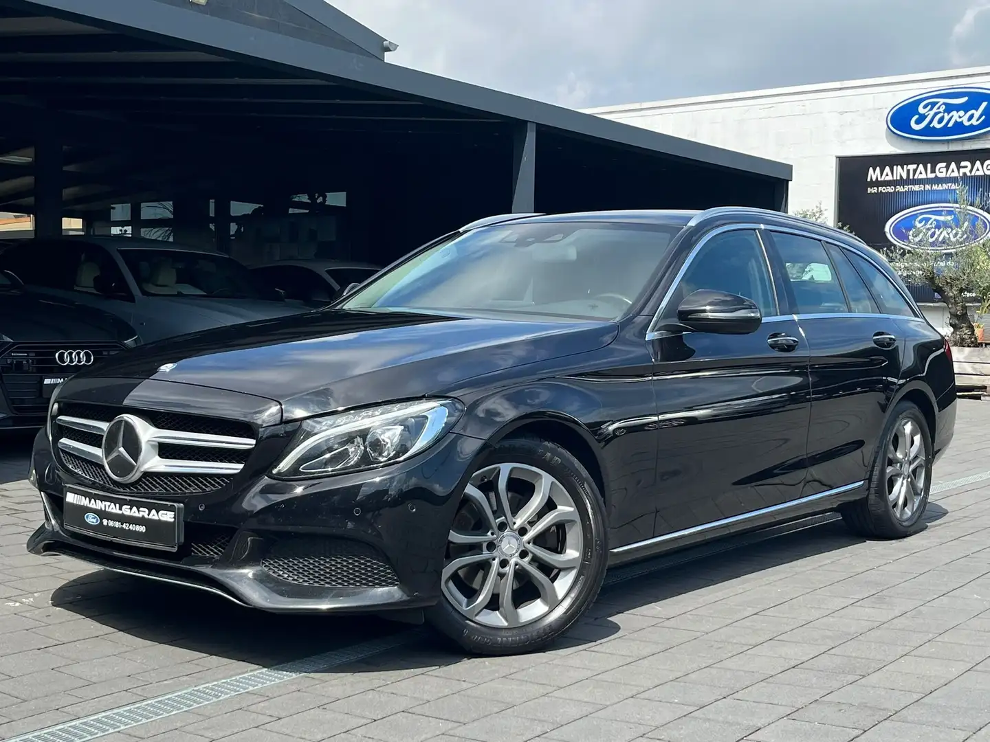 Mercedes-Benz C 220 C 220 T BlueTec/Memor/Avantgarde/LED/KeyGo Schwarz - 1