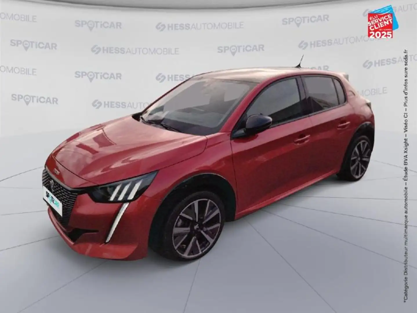 Peugeot 208 1.2 PureTech 130ch S/S GT Line EAT8 7cv GPS Rouge - 1
