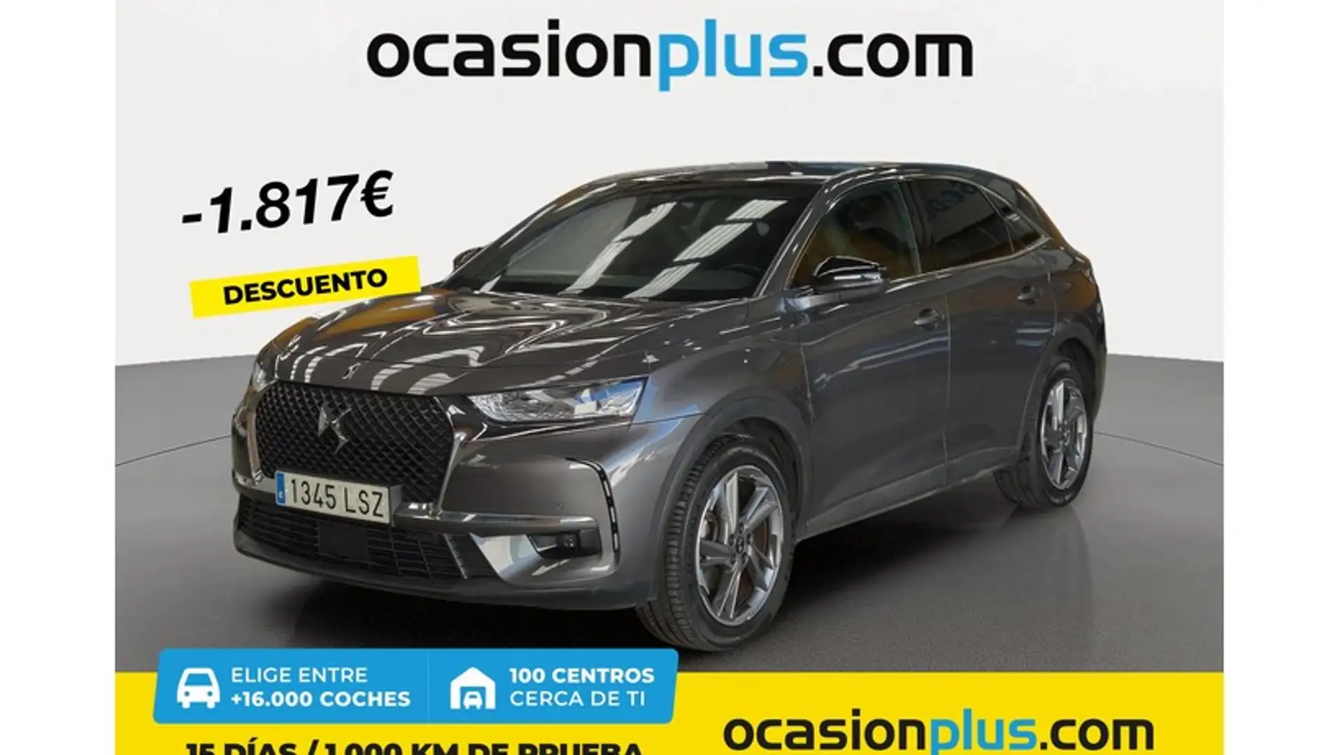 DS Automobiles DS 7 Crossback 1.2 PT. Bastille + 130 Aut. Gris - 1