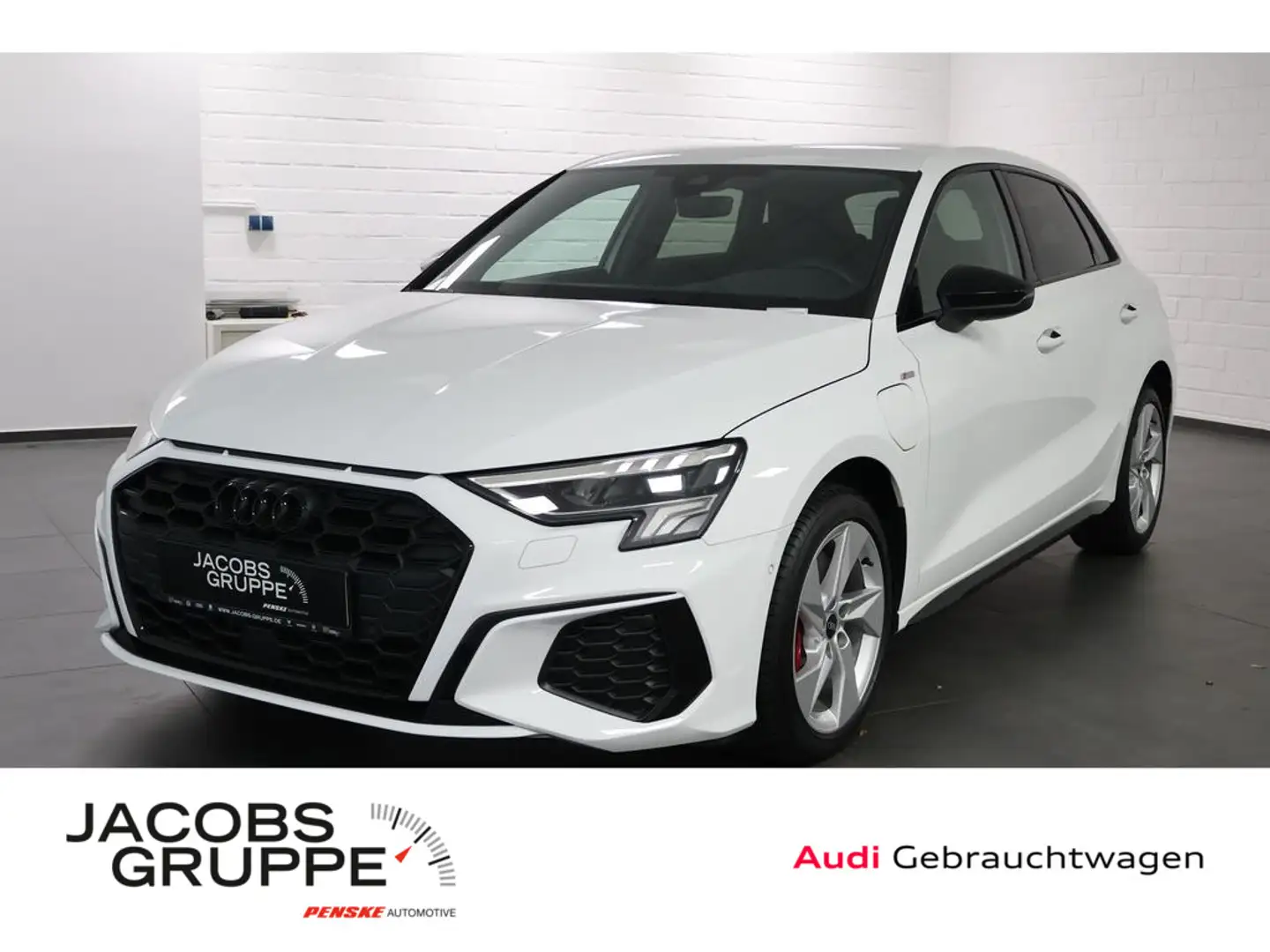 Audi A3 Sportback 45 TFSI e S line LED,Klima,GRA,P Weiß - 1