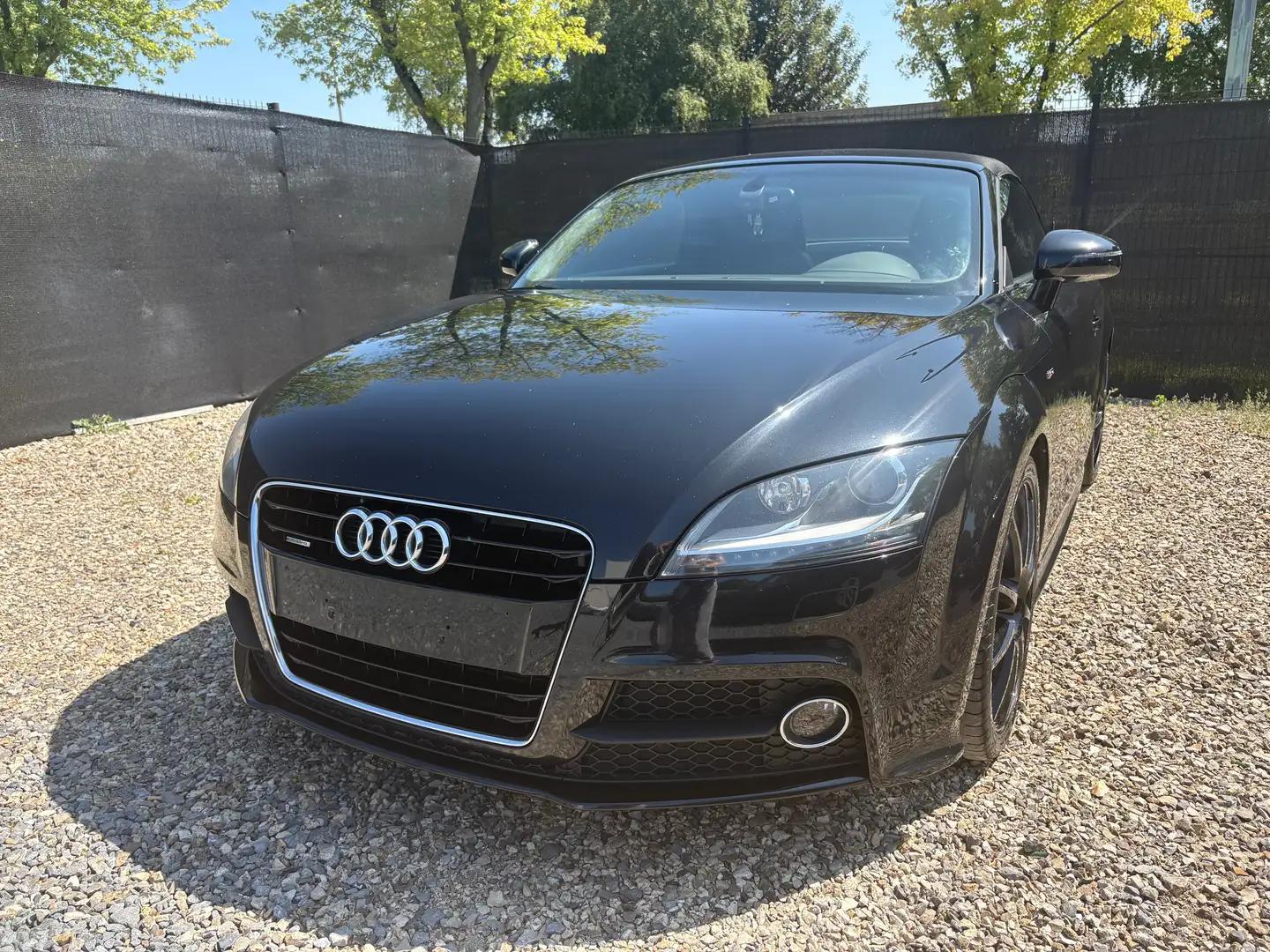 Audi TT TT Roadster 2.0 TDi Quattro S line DPF Noir - 1