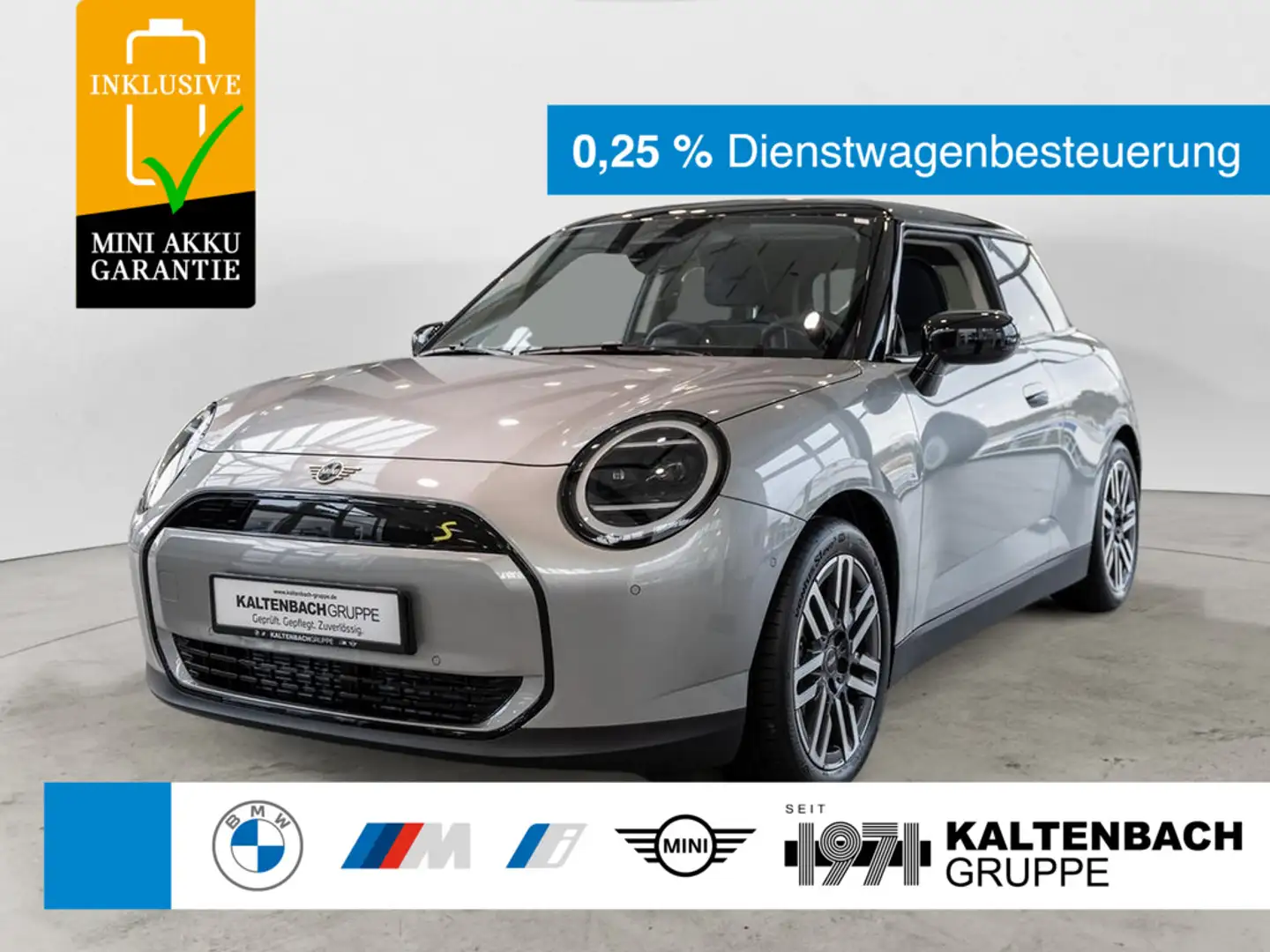MINI Cooper SE Classic Trim PANO HUD LED NAVI SHZ Silber - 1