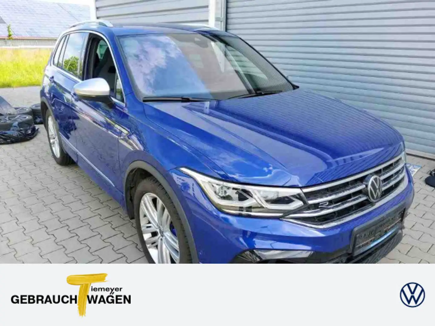 Volkswagen Tiguan R DSG 4M LM21 AHK 360 NAVI-PRO Blau - 1