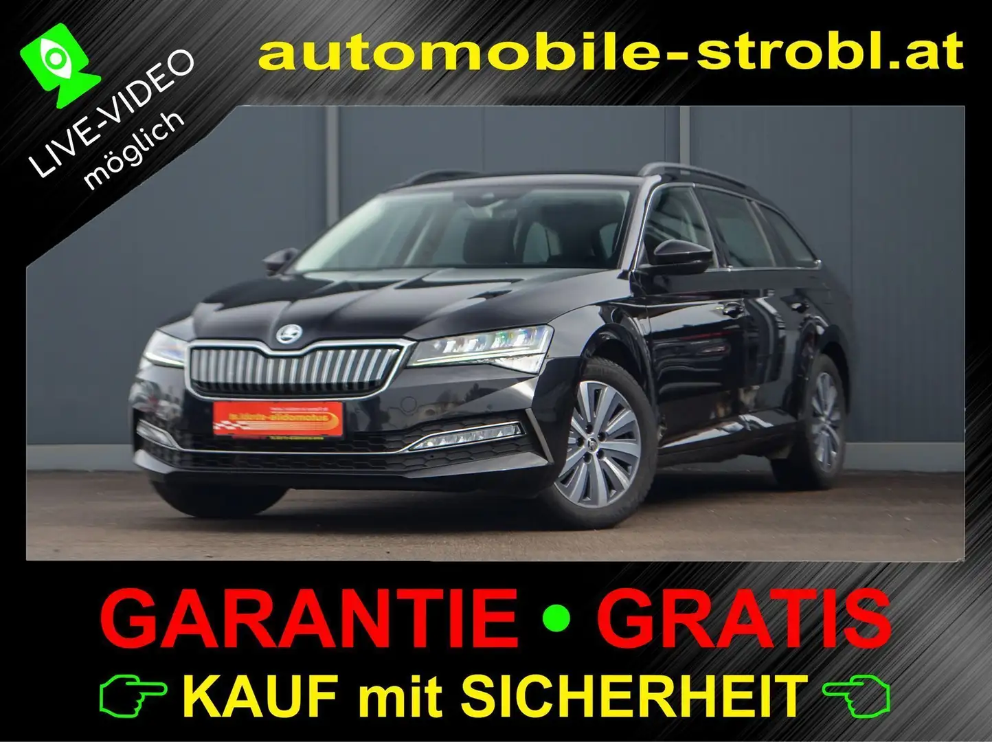 Skoda Superb Kombi 1,4 TSI PHEV DSG * Virt.C * ACC * LED * Gar Schwarz - 1