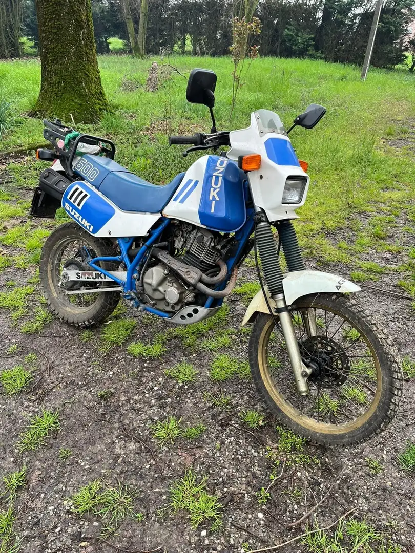 Suzuki DR 600 Blue - 1