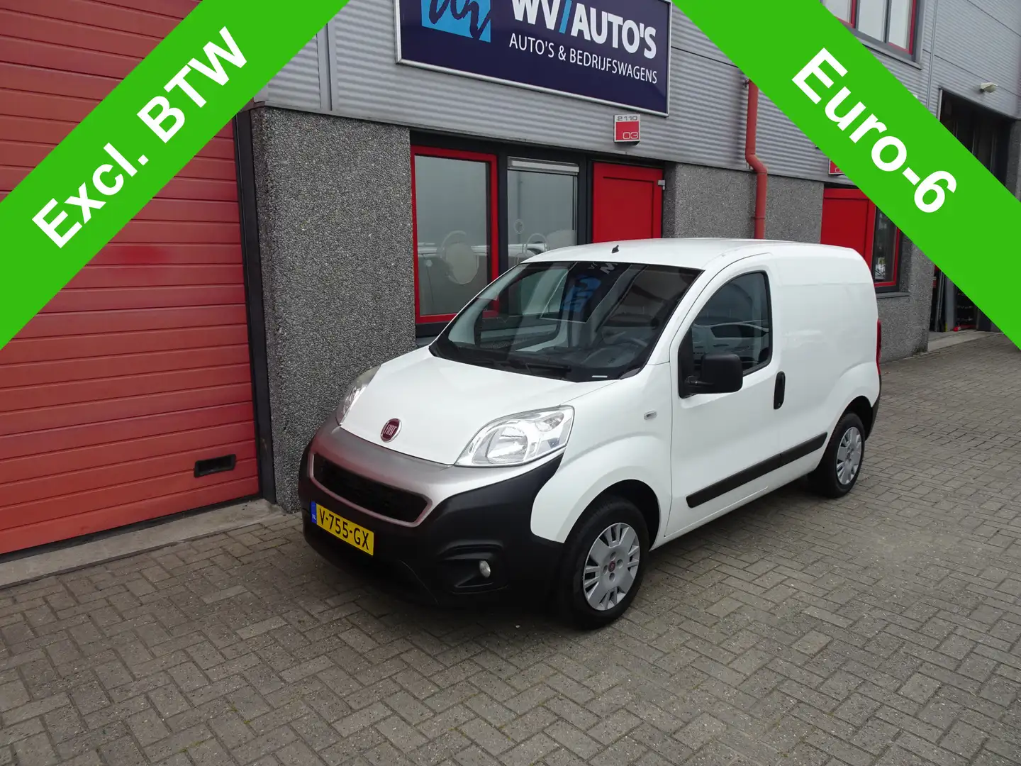Fiat Fiorino 1.3 MJ SX schuifdeur airco 58819 km !!!!!!!! Weiß - 1