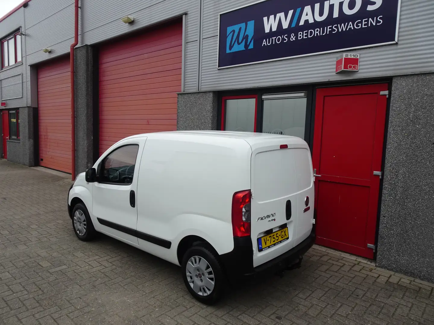 Fiat Fiorino 1.3 MJ SX schuifdeur airco 58819 km !!!!!!!! Weiß - 2