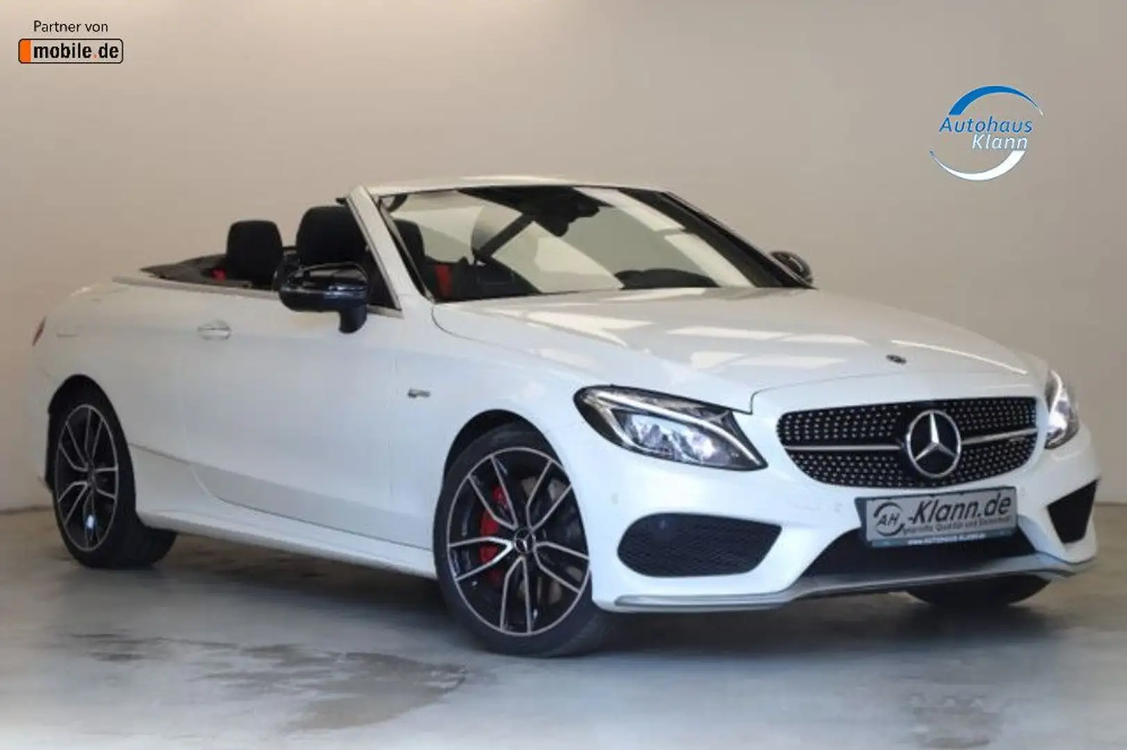 Mercedes-Benz C 43 AMG 367PS Cabrio PAGA Memory Carbon HUD Weiß - 2