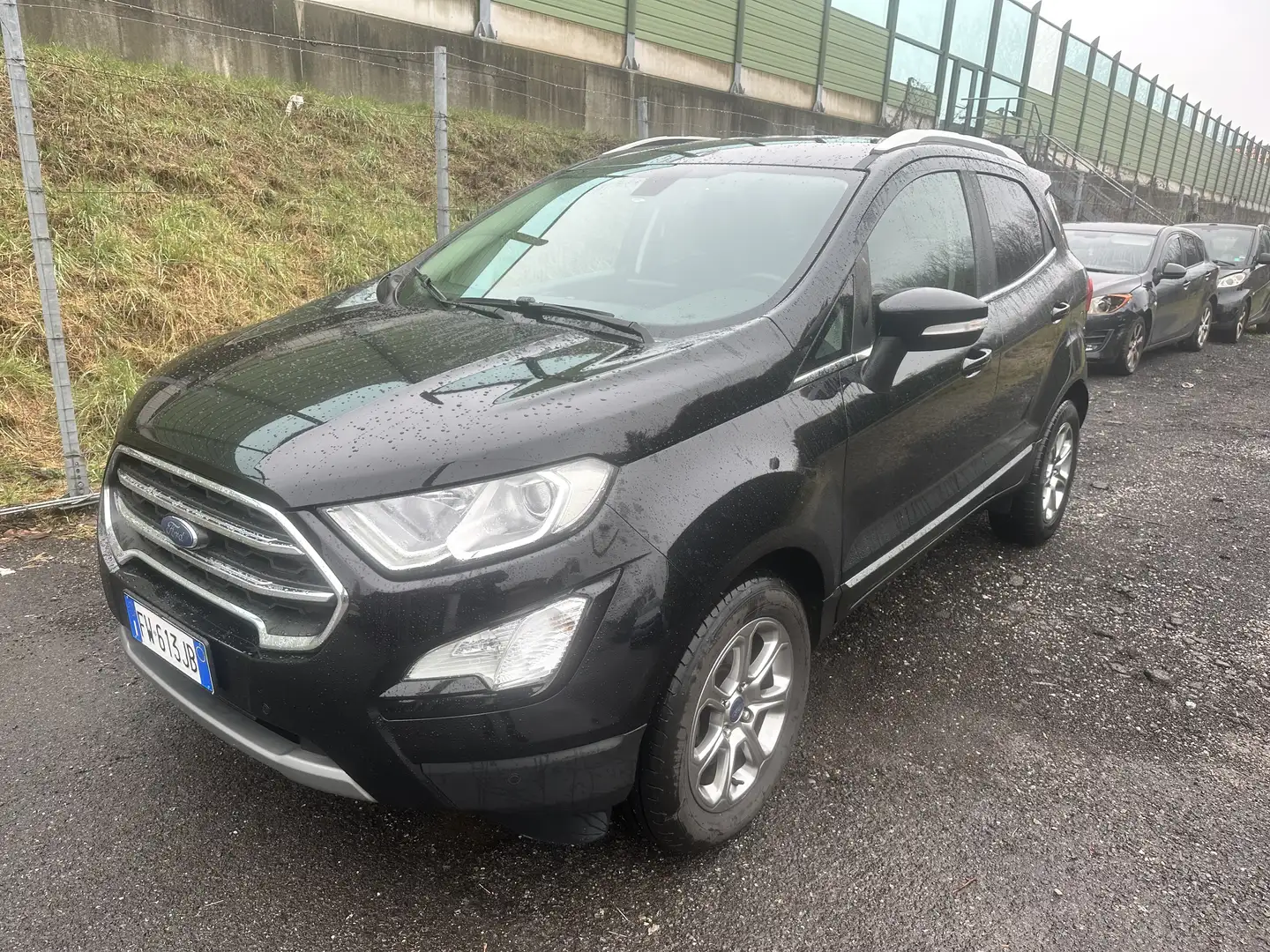 Ford EcoSport 1.0 ecoboost ST-Line( cinghia appena fatta) Nero - 2