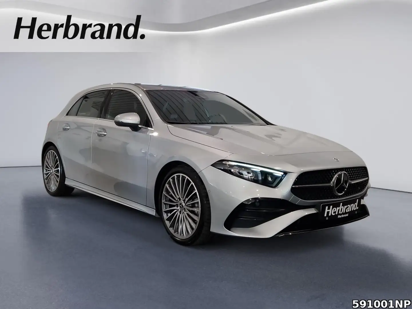 Mercedes-Benz A 200 AMG Distronic MULTIBEAM AHK Ambi Argent - 2