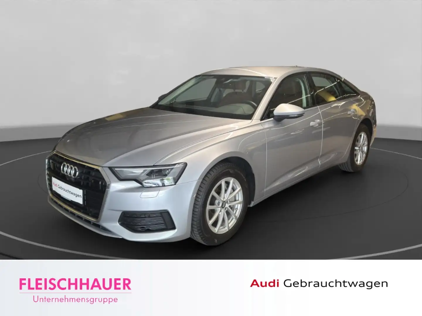 Audi A6 Limousine 40 TDI LED+NAVI+ACC+360°RFK+SHZ+ Argent - 1