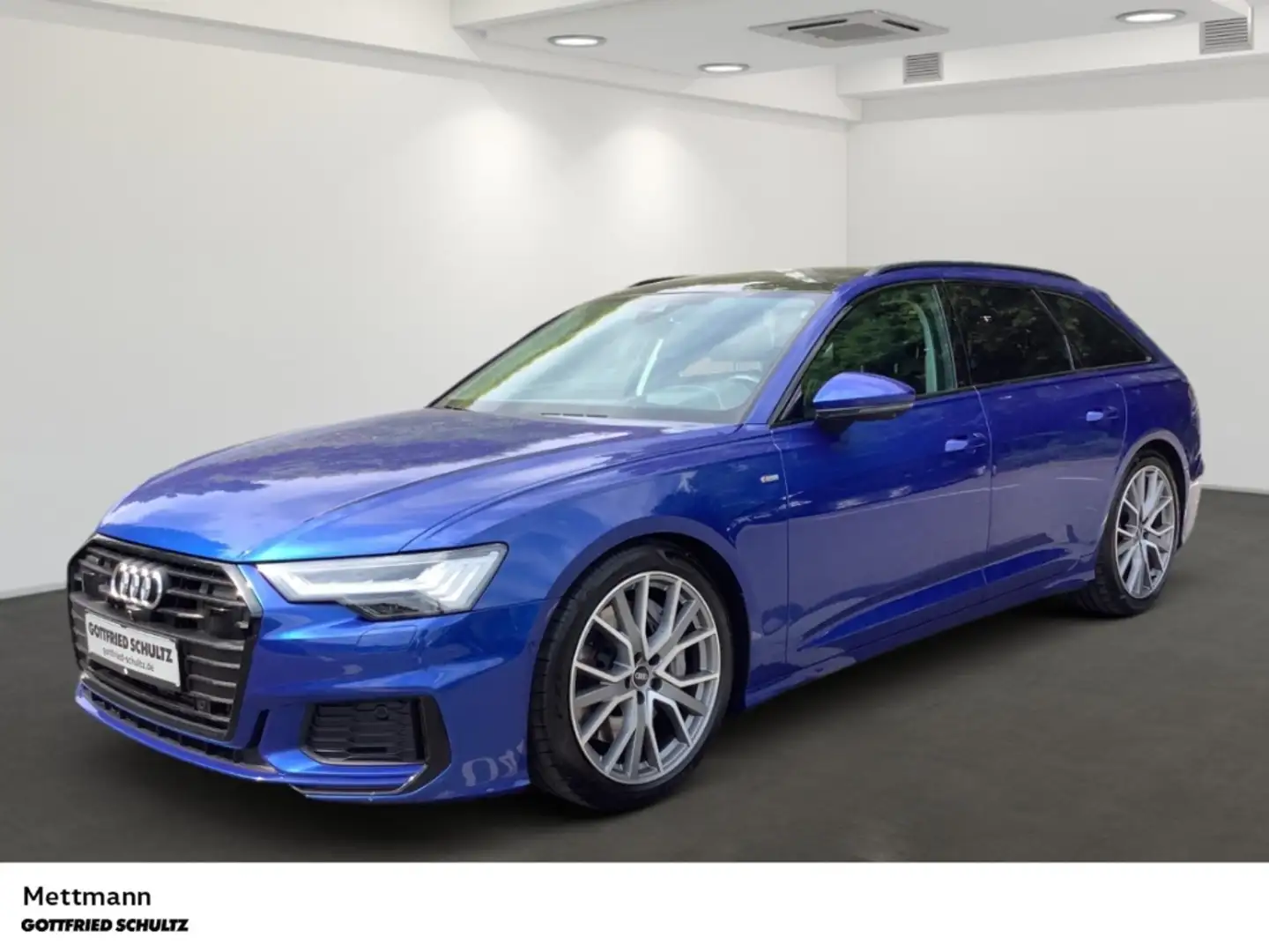 Audi A6 Avant Sport 55 TFSI quattro S tronic line Bleu - 2