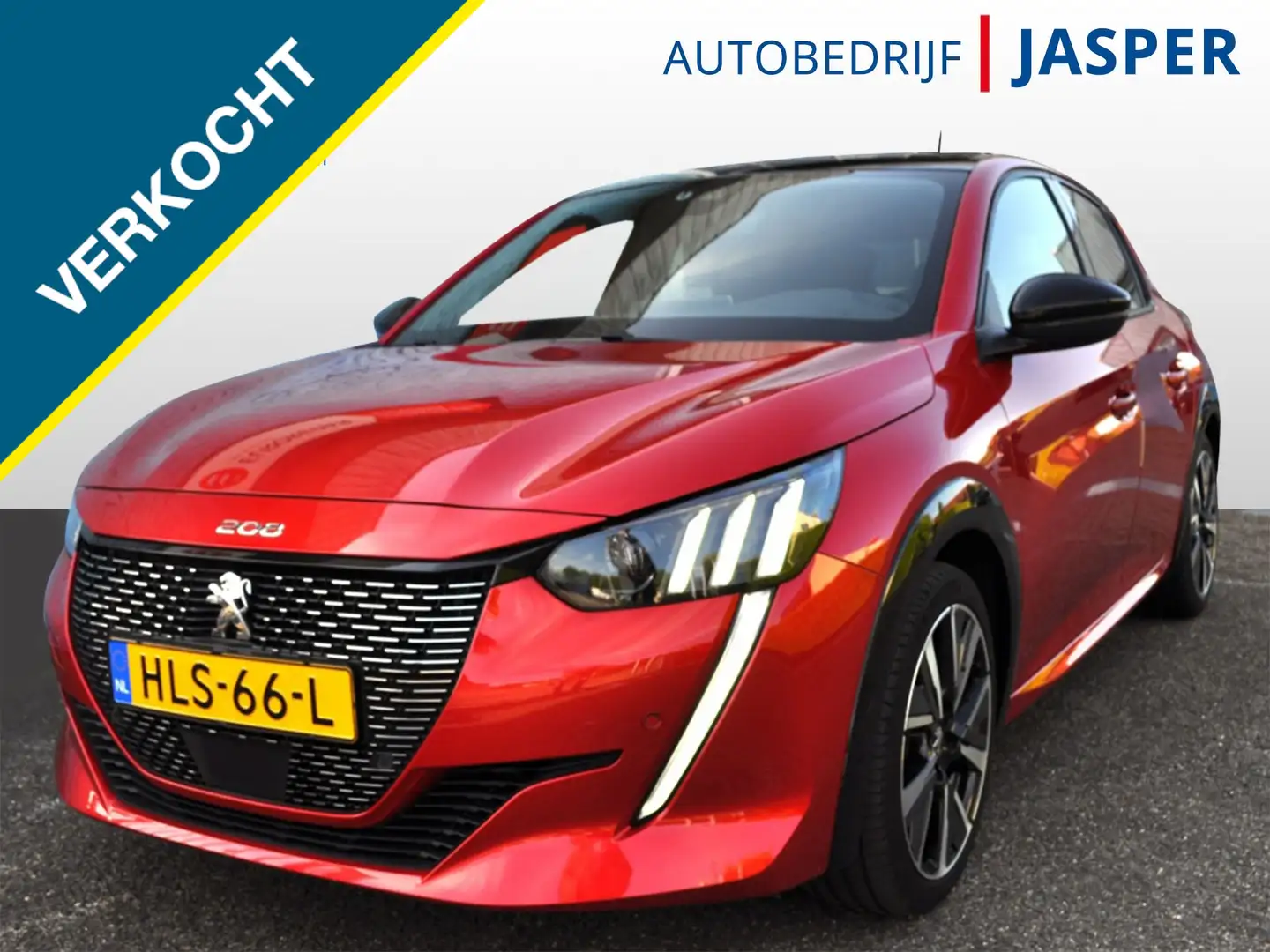 Peugeot 208 1.2 GTAut. 130Pk leder LED pdc v+a Nav Massage Rosso - 1