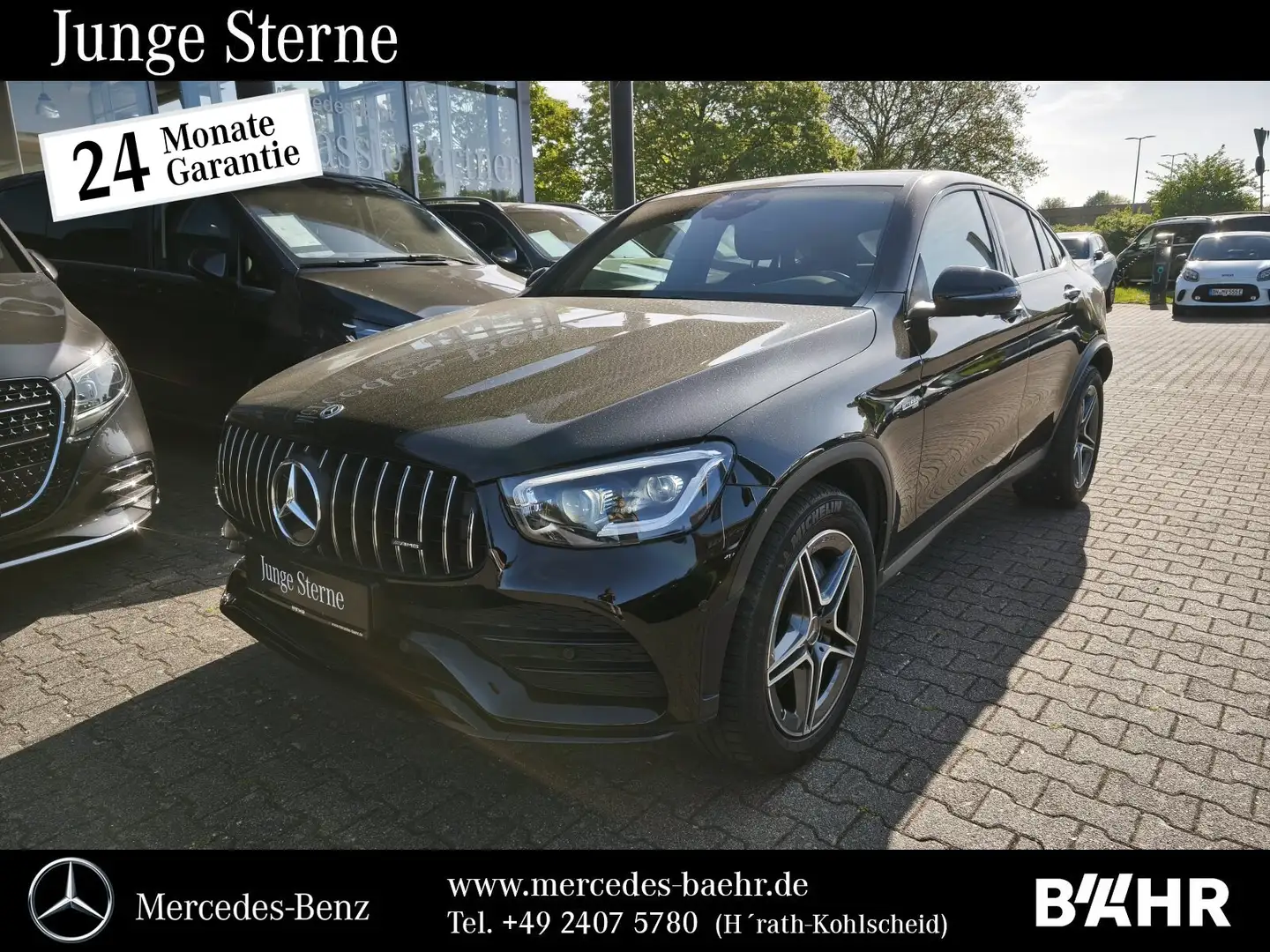 Mercedes-Benz GLC 43 AMG GLC 43 AMG 4M Coupé Night/MBUX/Multibeam/360° Schwarz - 1