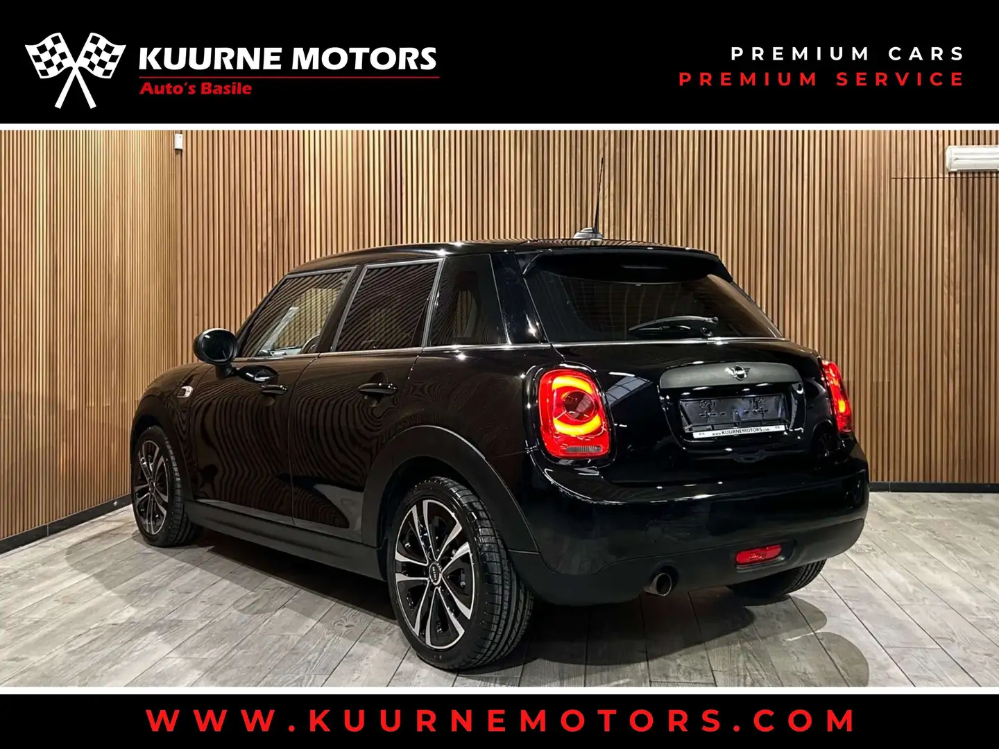 MINI One 1.5i 5d. Alu17\/Leder/Gps/Airco/Pdc *1j garantie* Zwart - 2