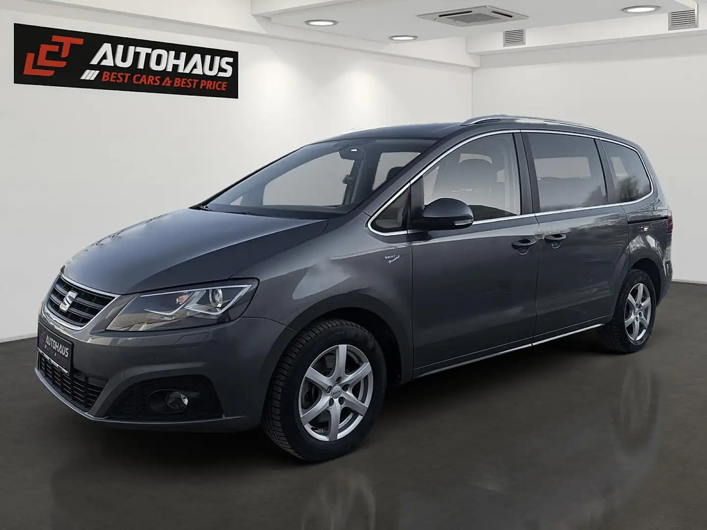 SEAT Alhambra Executive 2,0 TDI CR | 1.BESITZ | 7-SITZER | Grau - 1
