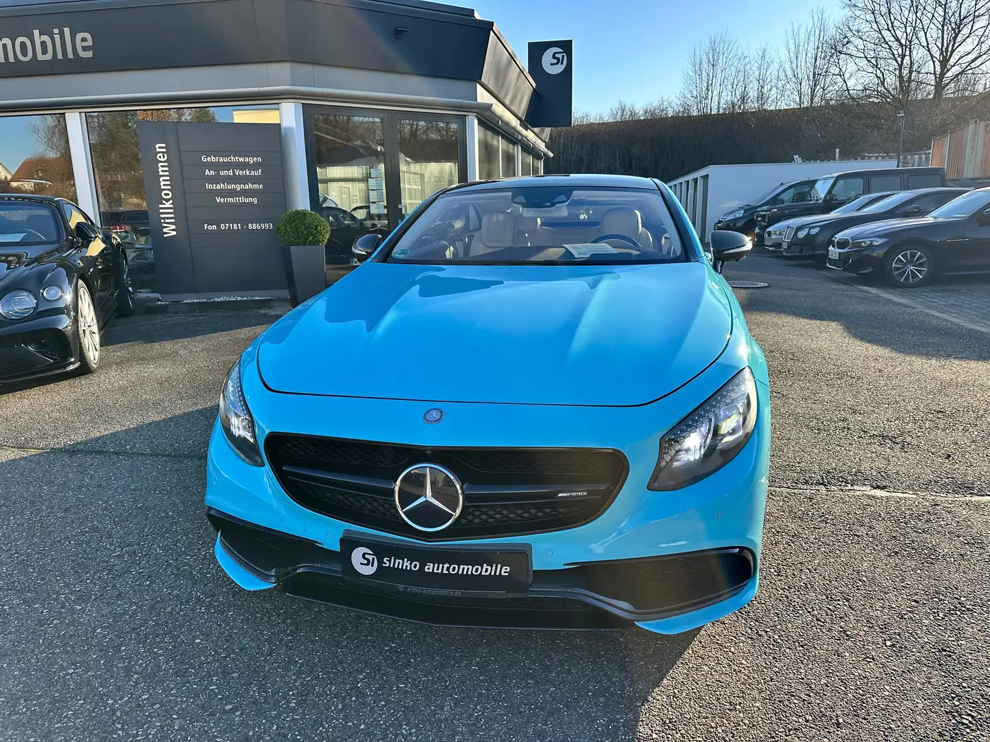 Mercedes-Benz S 63 AMG S 63 Coupe AMG 4M*Sonderlack 3D Burmester/ Keramik Blau - 2