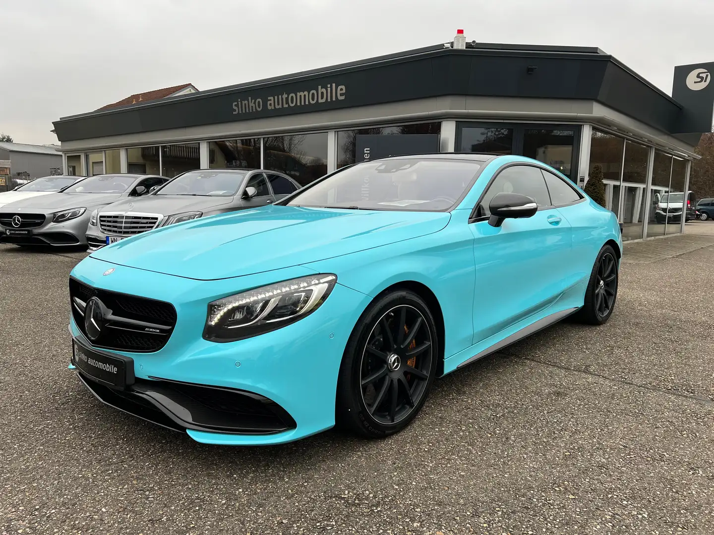 Mercedes-Benz S 63 AMG S 63 Coupe AMG 4M*Sonderlack 3D Burmester/ Keramik Modrá - 2