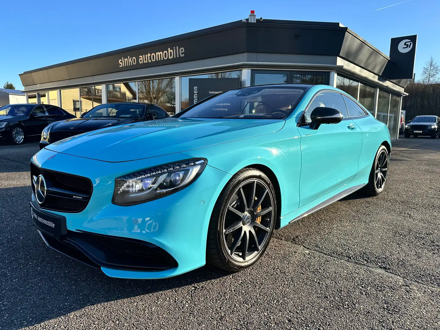 Mercedes-Benz S 63 AMG S 63 Coupe AMG 4M*Sonderlack 3D Burmester/ Keramik Blau - 1