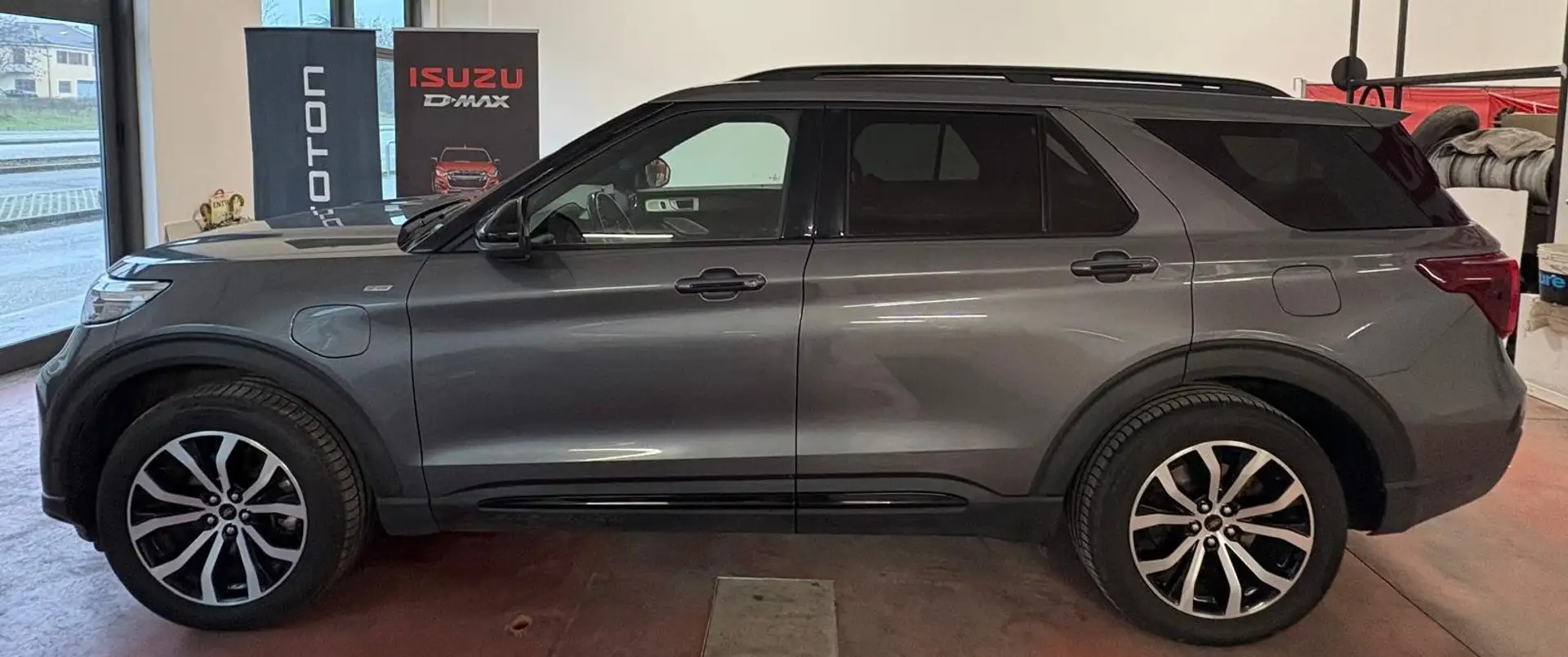 Ford Explorer Explorer 3.0 phev ST-Line awd Gris - 1