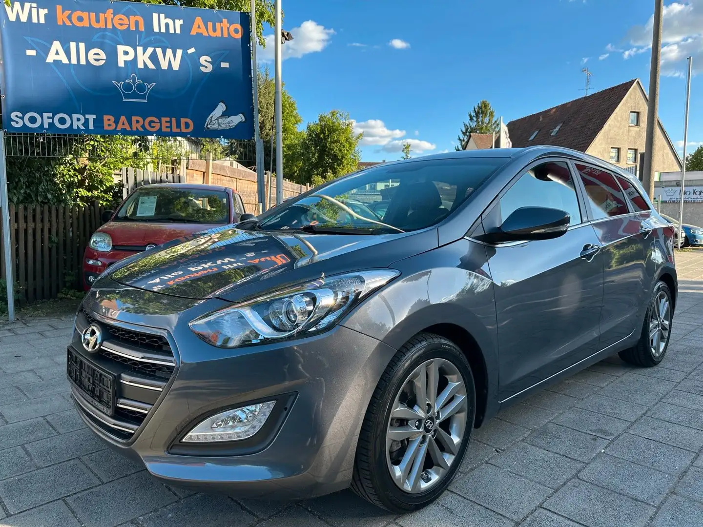 Hyundai i30 cw blue Passion 1 HAND/NAVI/SHZ/PDC/8 FACHB Gris - 1