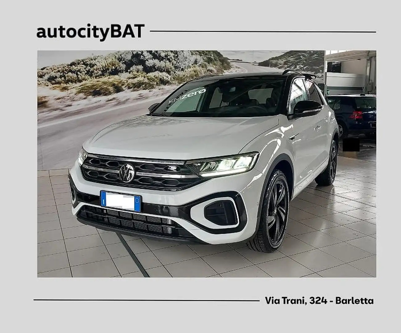 Volkswagen T-Roc 2.0 TDI SCR 150 CV DSG R-Line Wit - 1