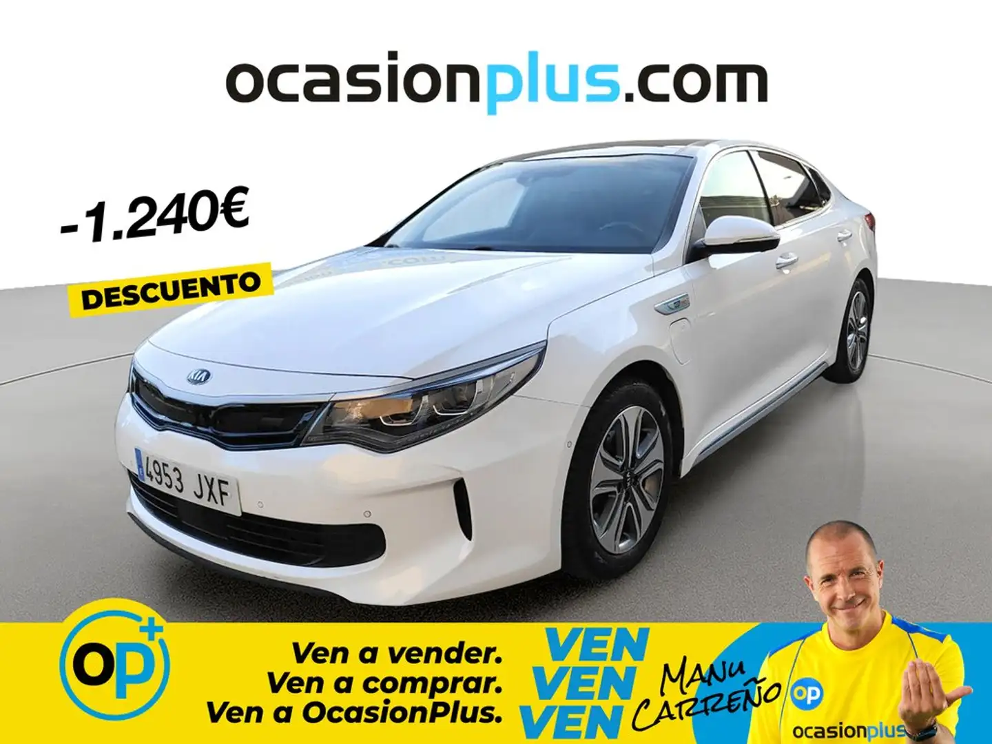 Kia Optima 2.0 GDi PHEV Blanco - 1