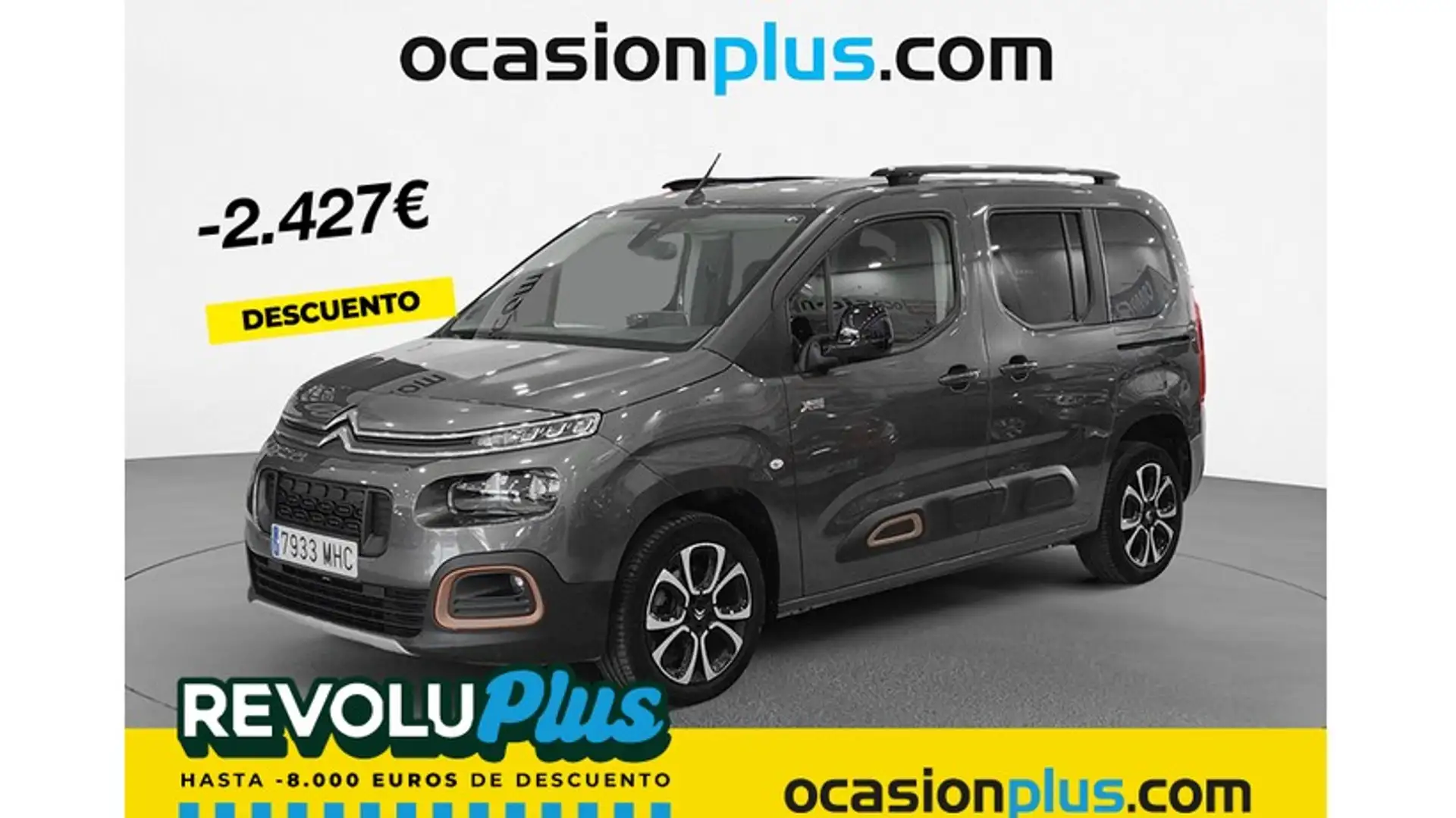 Citroen Berlingo Van BlueHDi S&S Talla M 100 Gris - 1