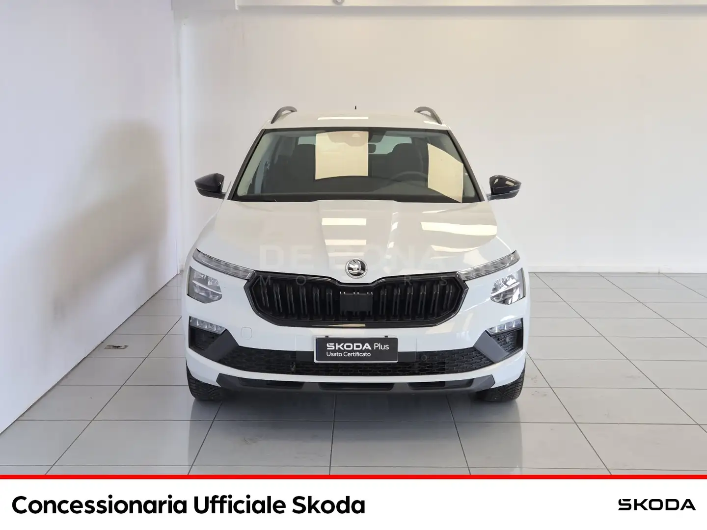 Skoda Kamiq 1.0 tsi black dots 95cv Bianco - 2