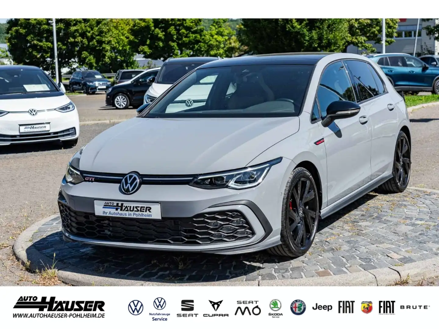 Volkswagen Golf GTI VIII 2.0 TSI DSG PANO AHK NAVI KAMERA PARK MATRIX Grau - 1