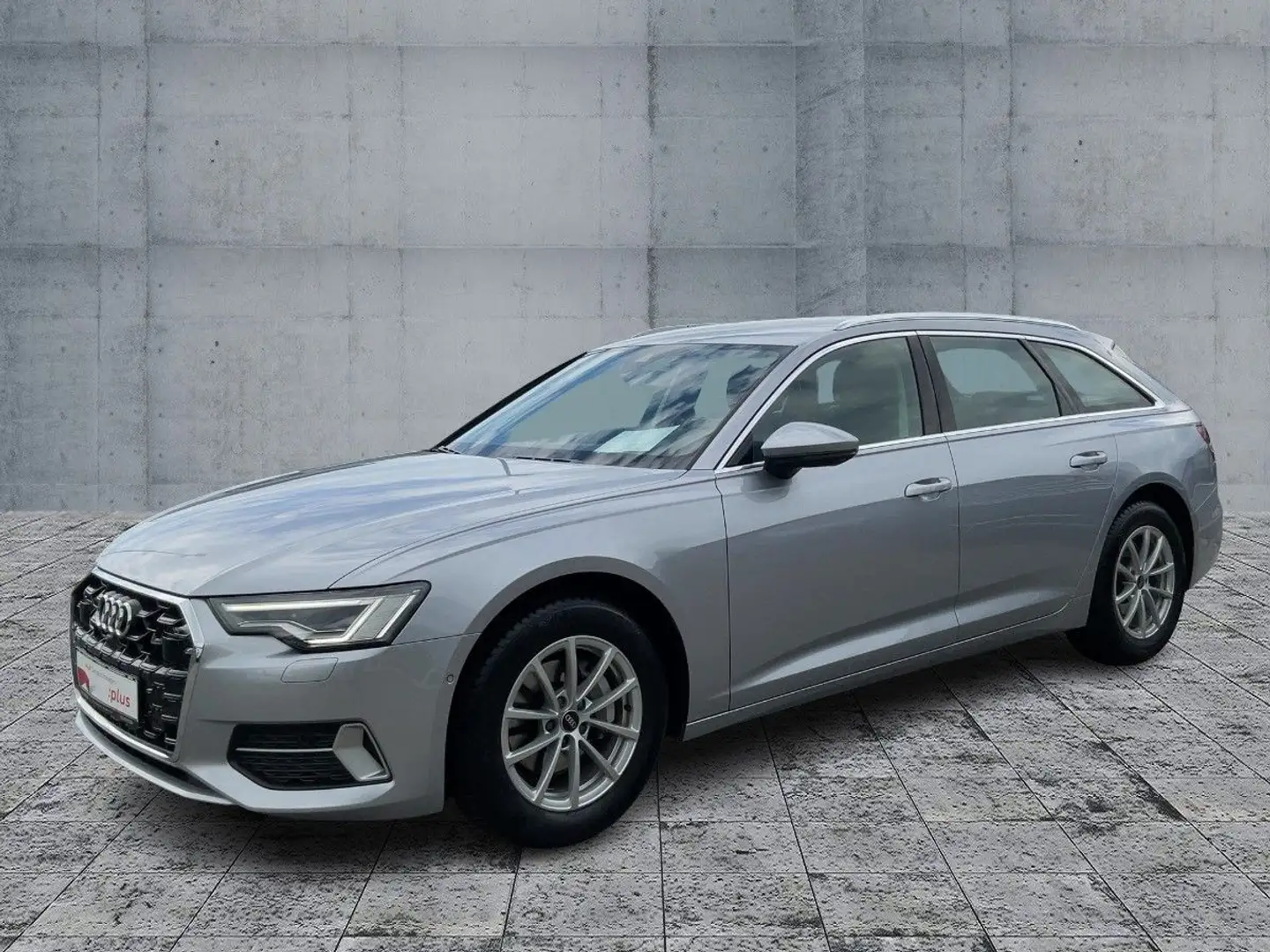Audi A6 40 TDI QU ADVANCED MATRIX+NAVI+AHK+360° Silber - 2