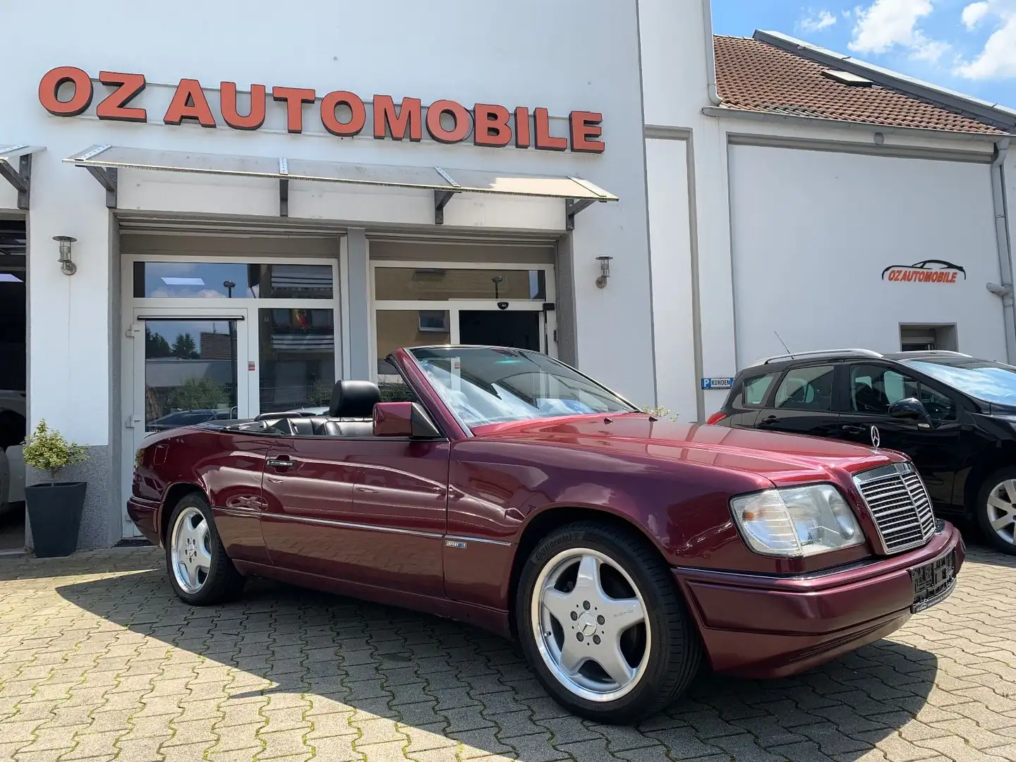 Mercedes-Benz E 220 Cabrio Sportline  Klima AMG 17 Zoll Piros - 2